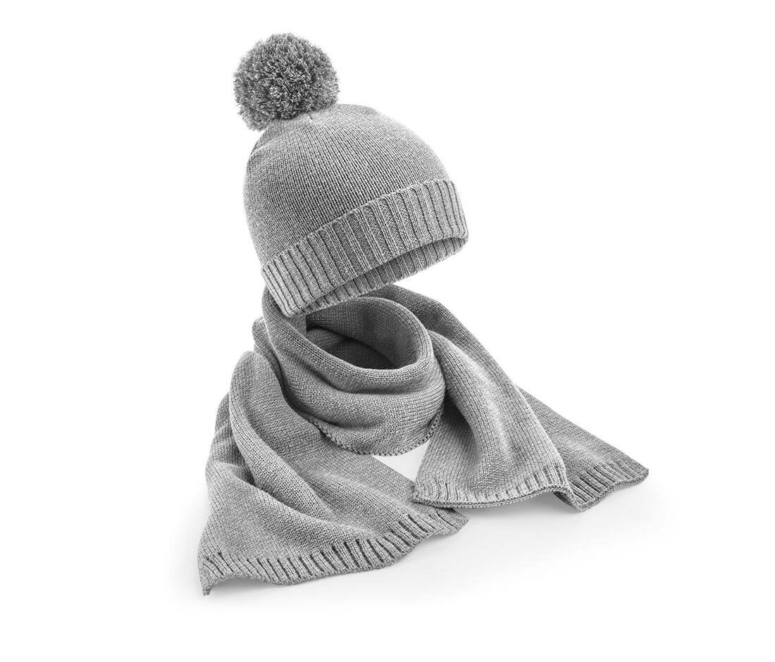 Kit bonnet et écharpe - KNITTED SCARF AND BEANIE