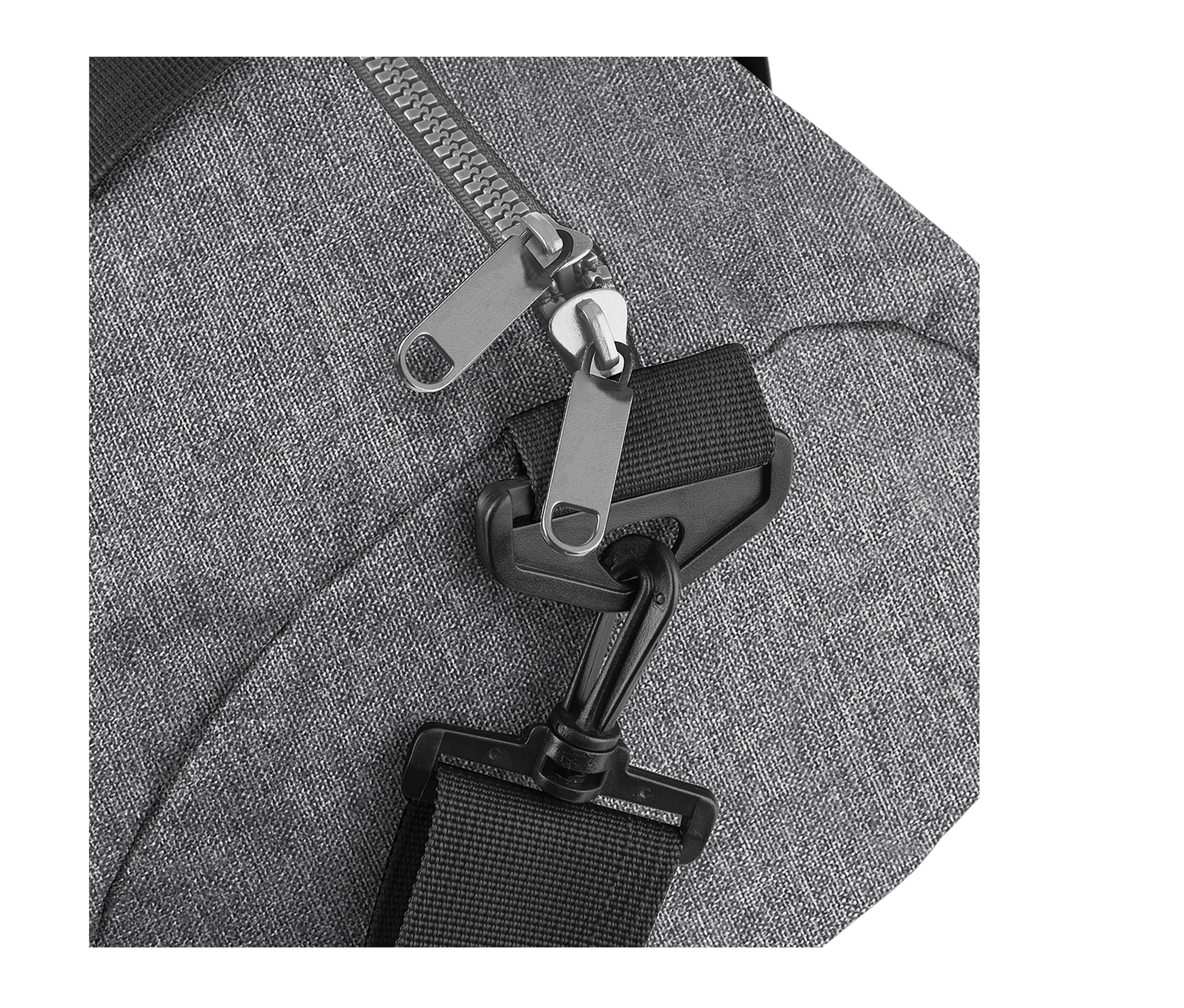 GREY MARL/BLACK