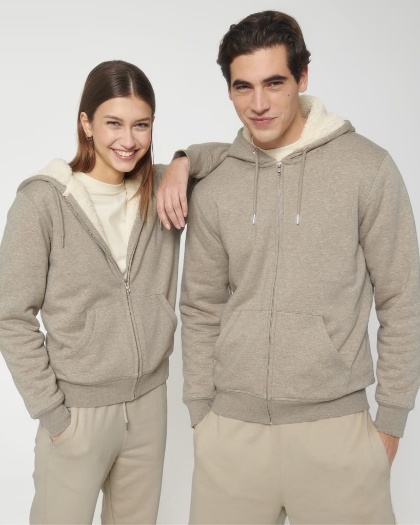 Stanley/Stella - Sweat zippé Hygger Sherpa