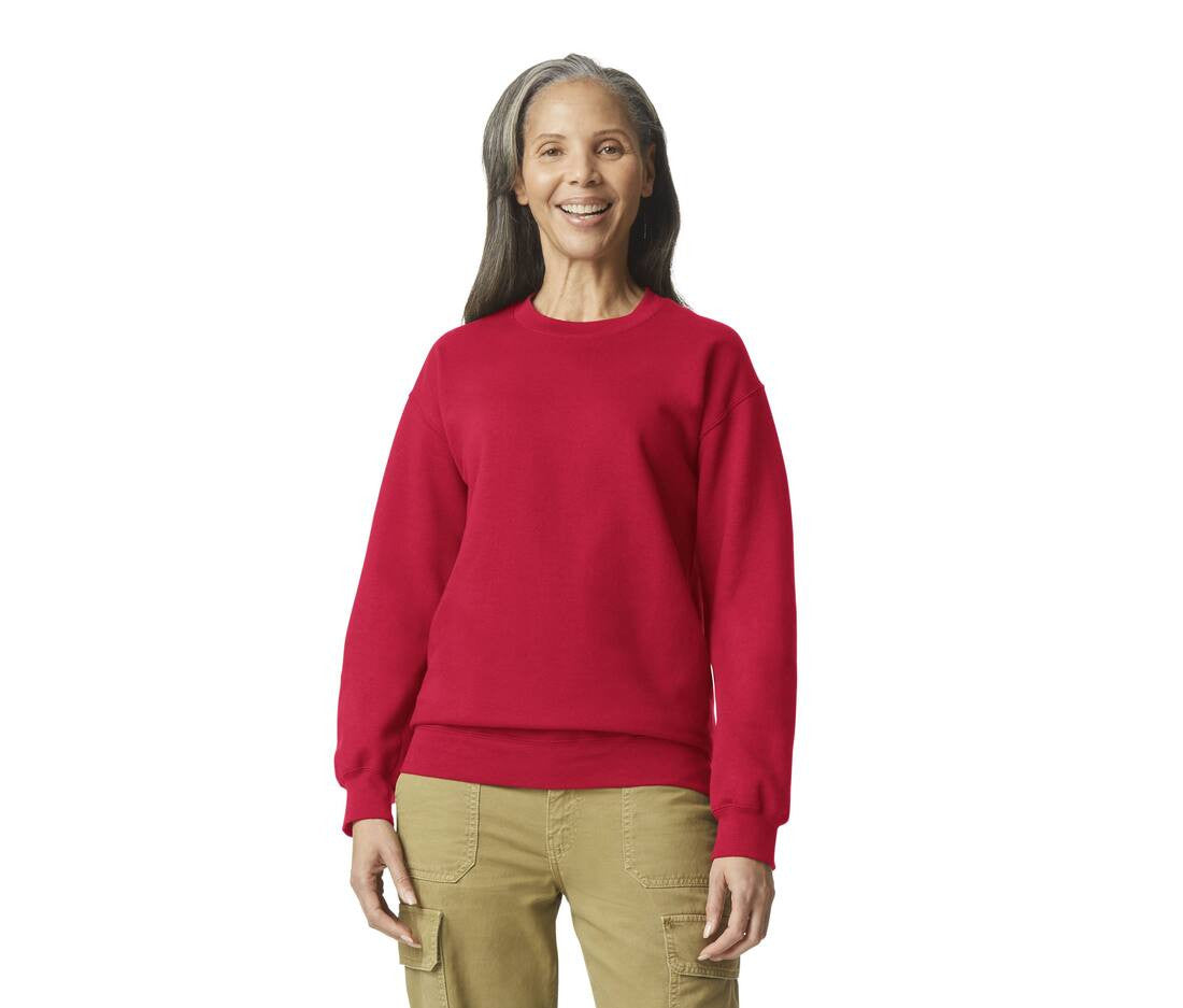 Sweatshirt unisexe - SOFTSTYLE MIDWEIGHT FLEECE ADULT CREWNECK