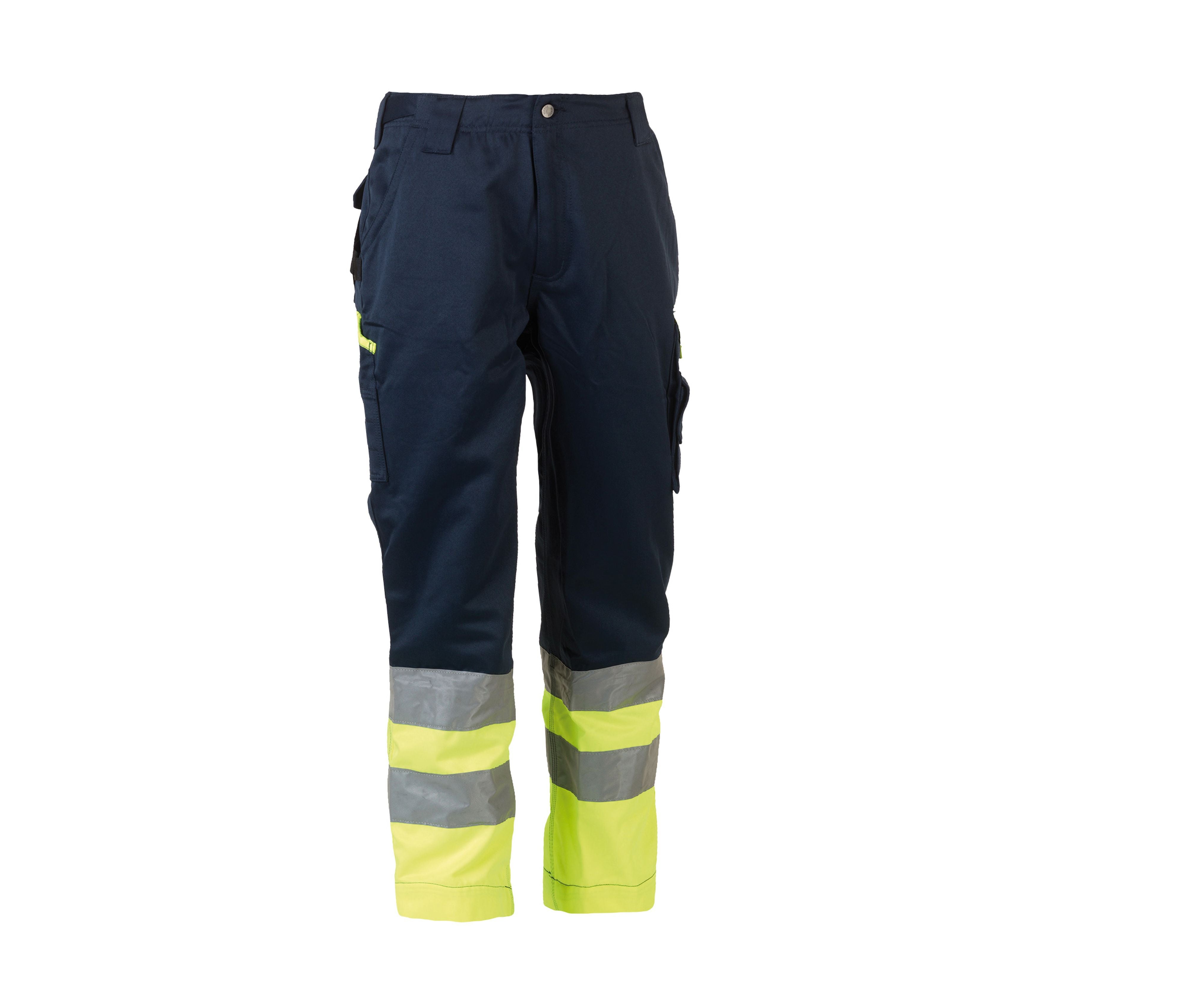 NAVY/FLUO YELLOW - avant