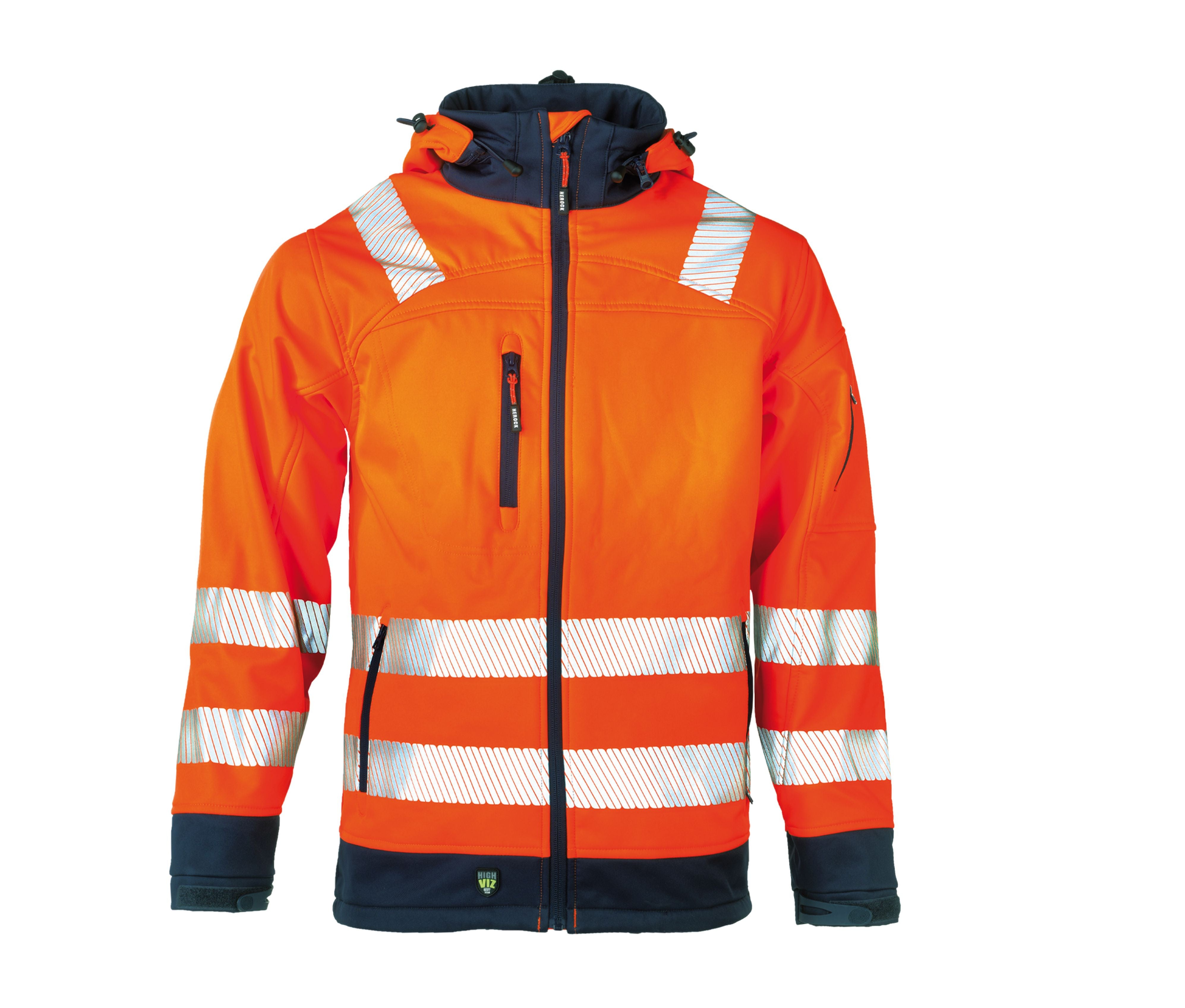 FLUORESCENT ORANGE/NAVY - avant