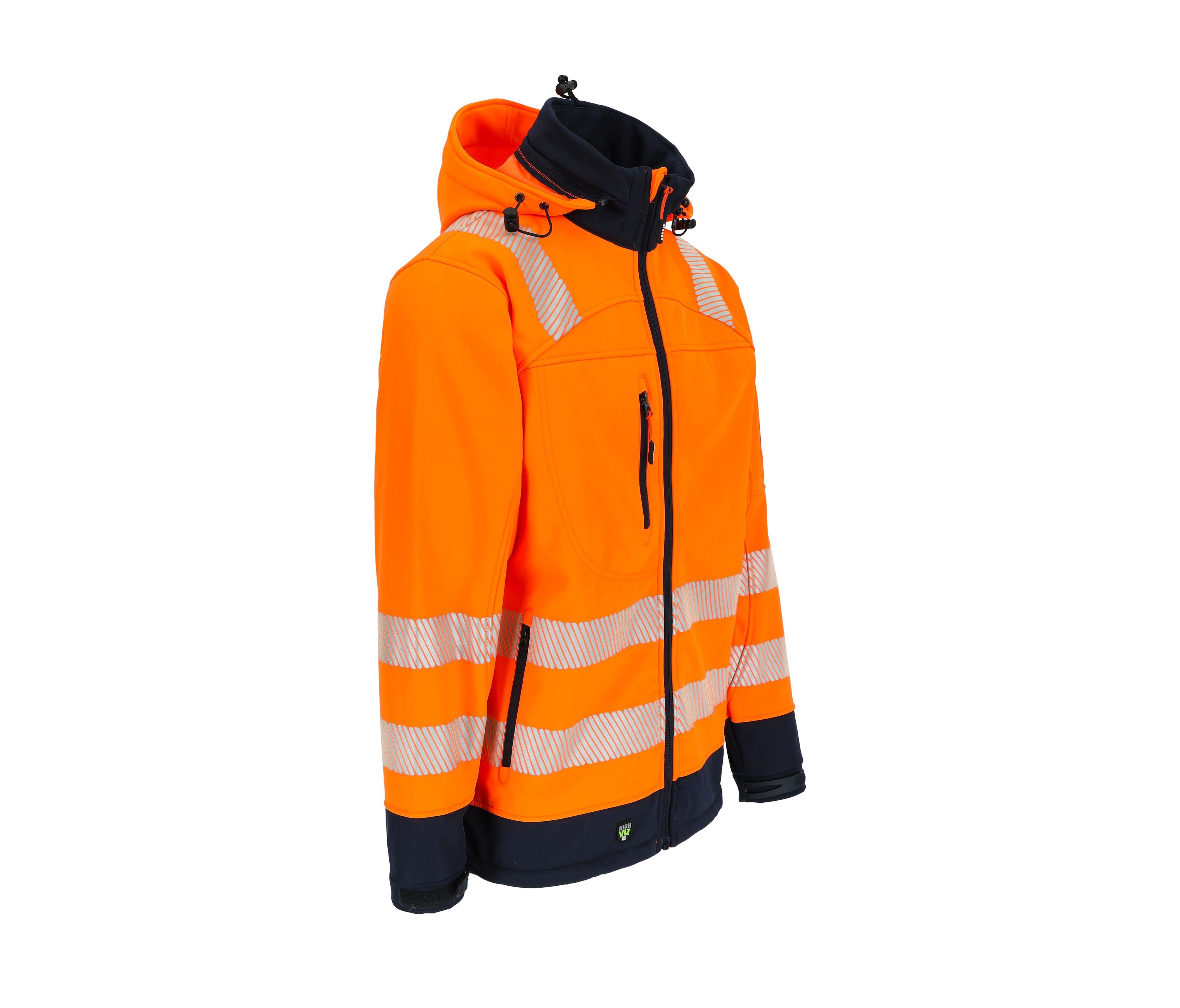 FLUORESCENT ORANGE/NAVY