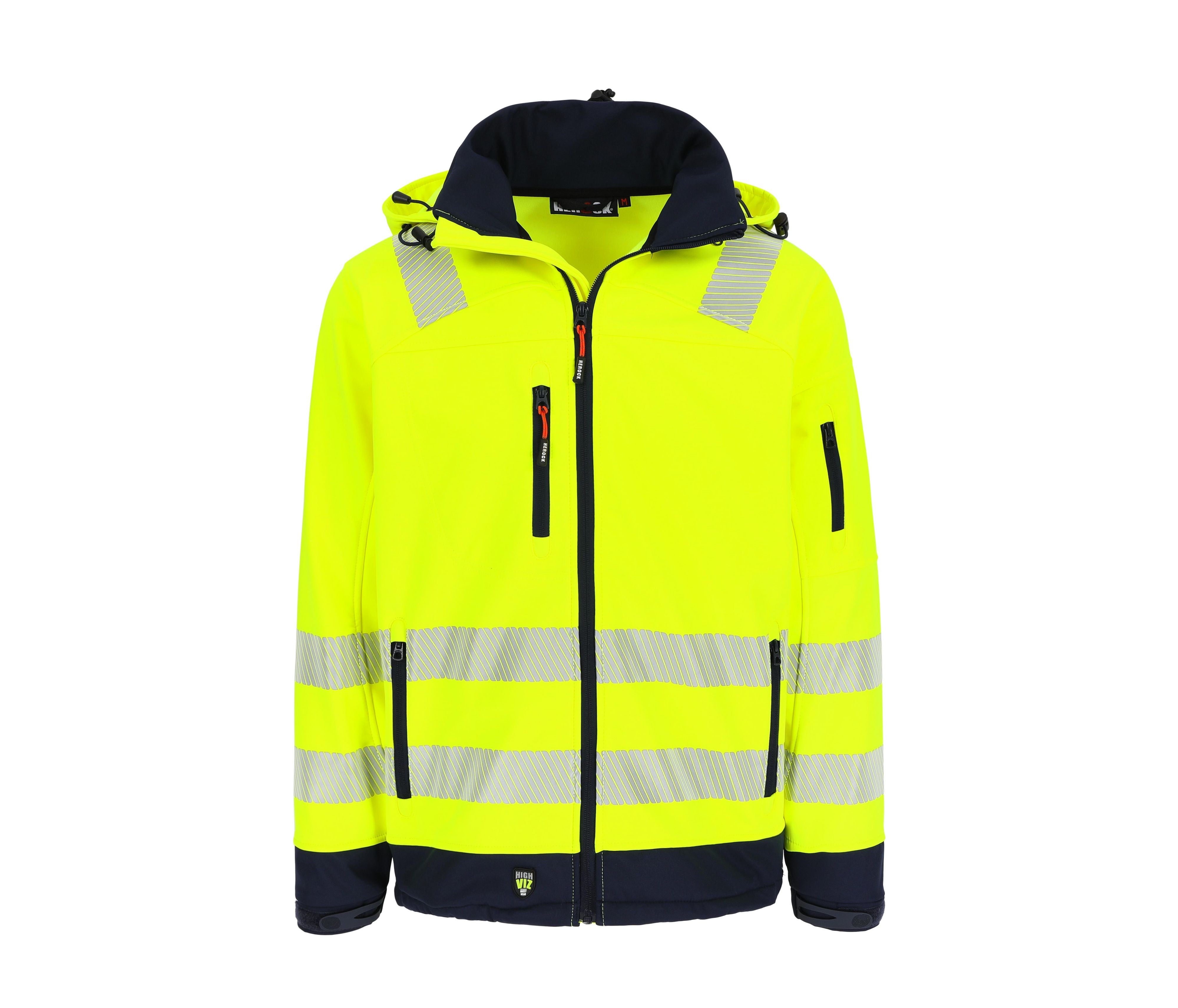 FLUORESCENT YELLOW/NAVY - avant