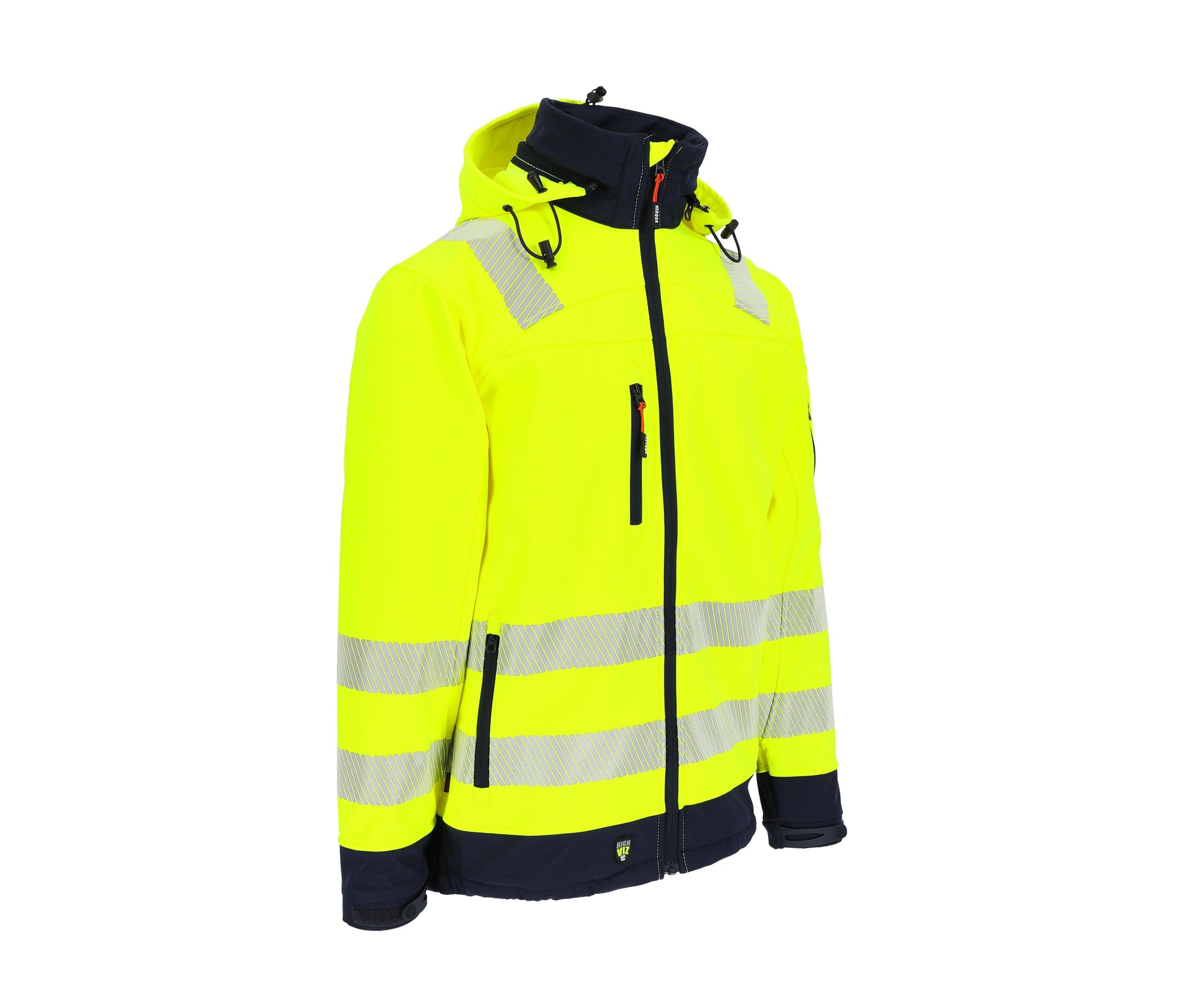 FLUORESCENT YELLOW/NAVY