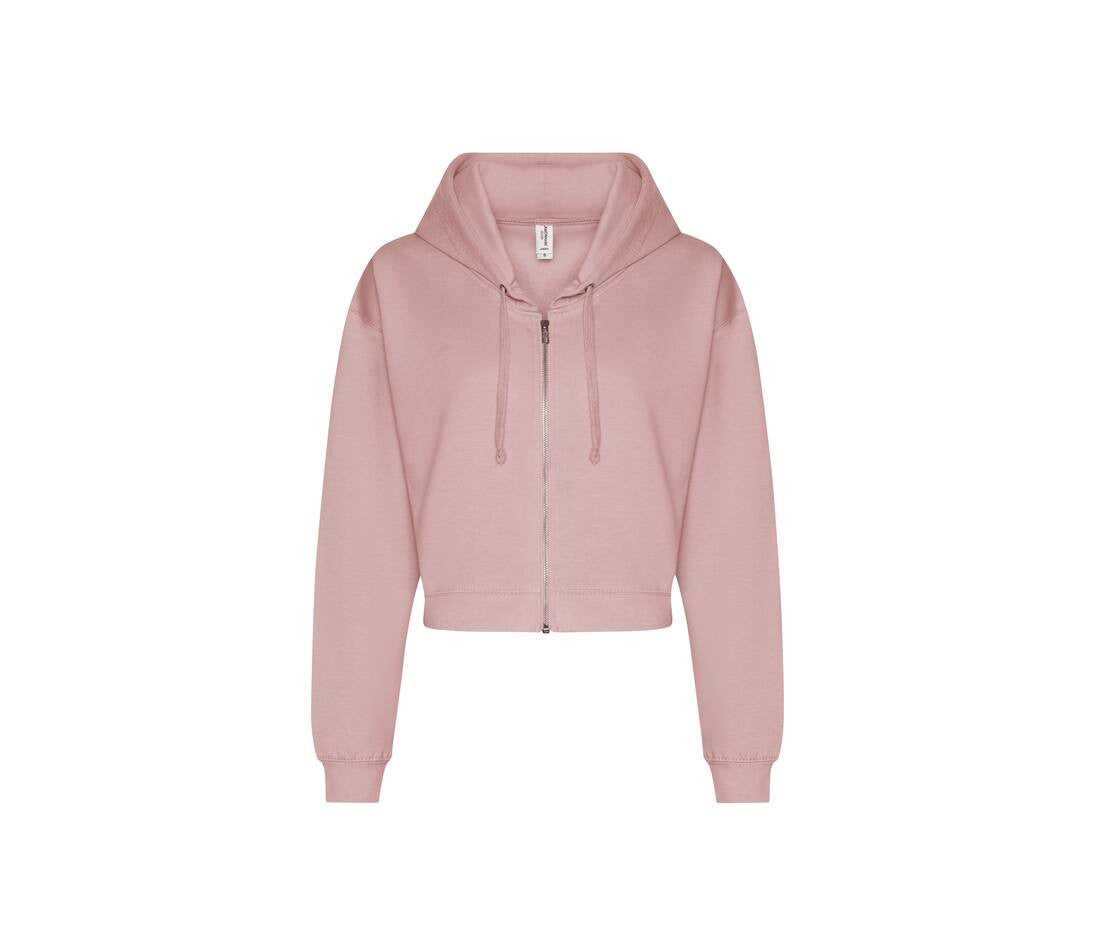 Sweat à capuche zippé femme - WOMEN'S FASHION CROPPED ZOODIE