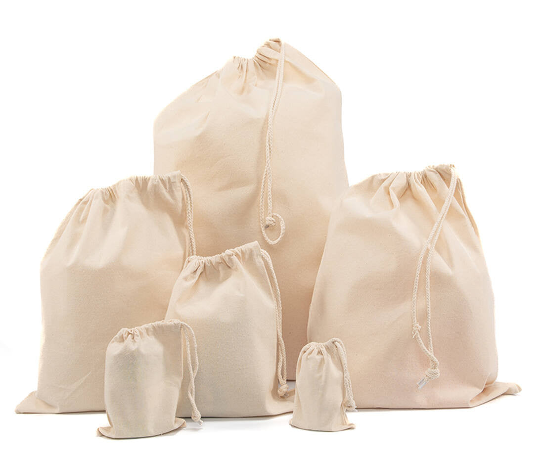 Petits sacs en coton recyclé - RECYCLED COTTON BAG