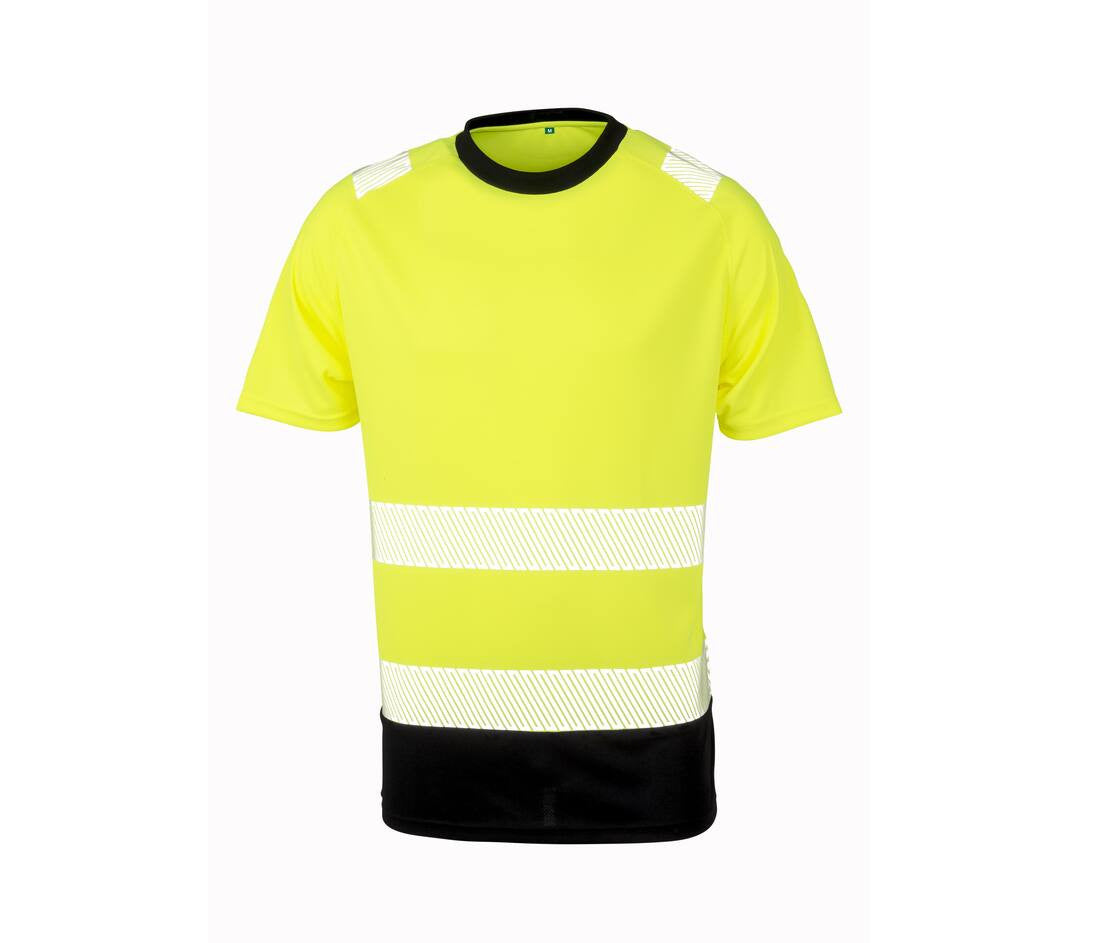 T-shirt haute visibilité en polyester recyclé - RECYCLED SAFETY T-SHIRT