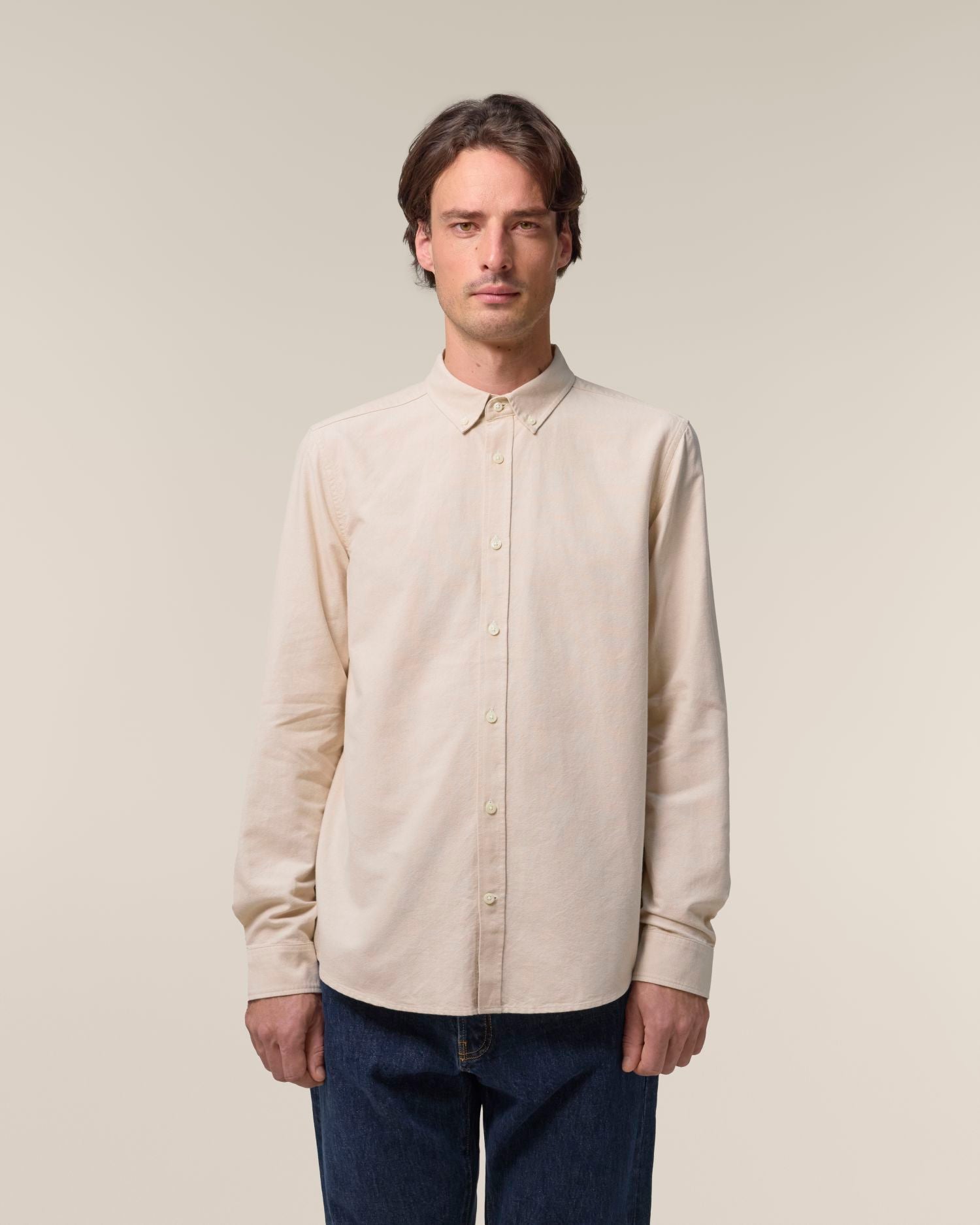 Beige Oxford