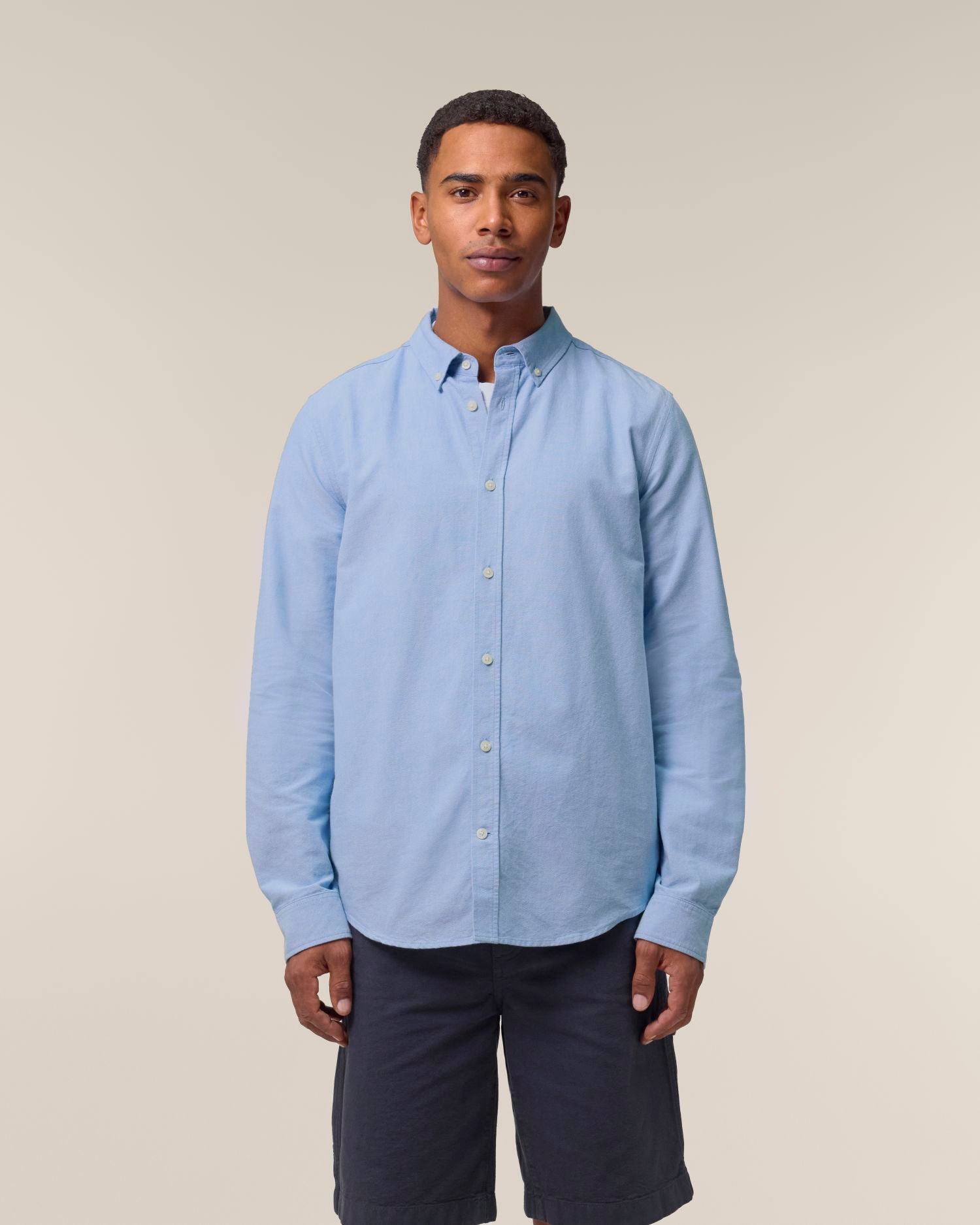 Blue Oxford