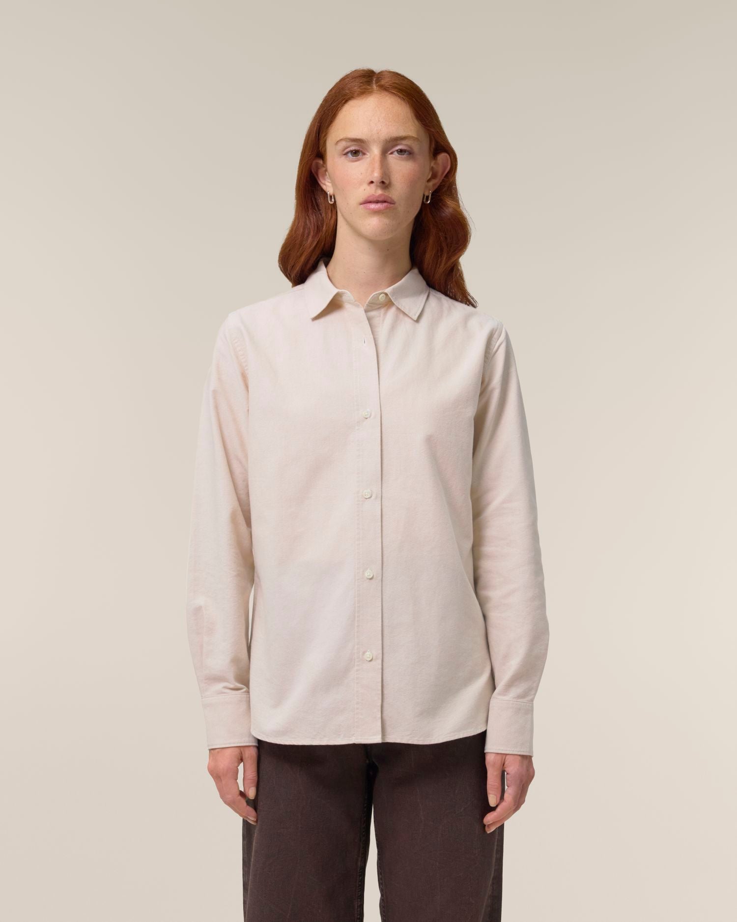 Beige Oxford