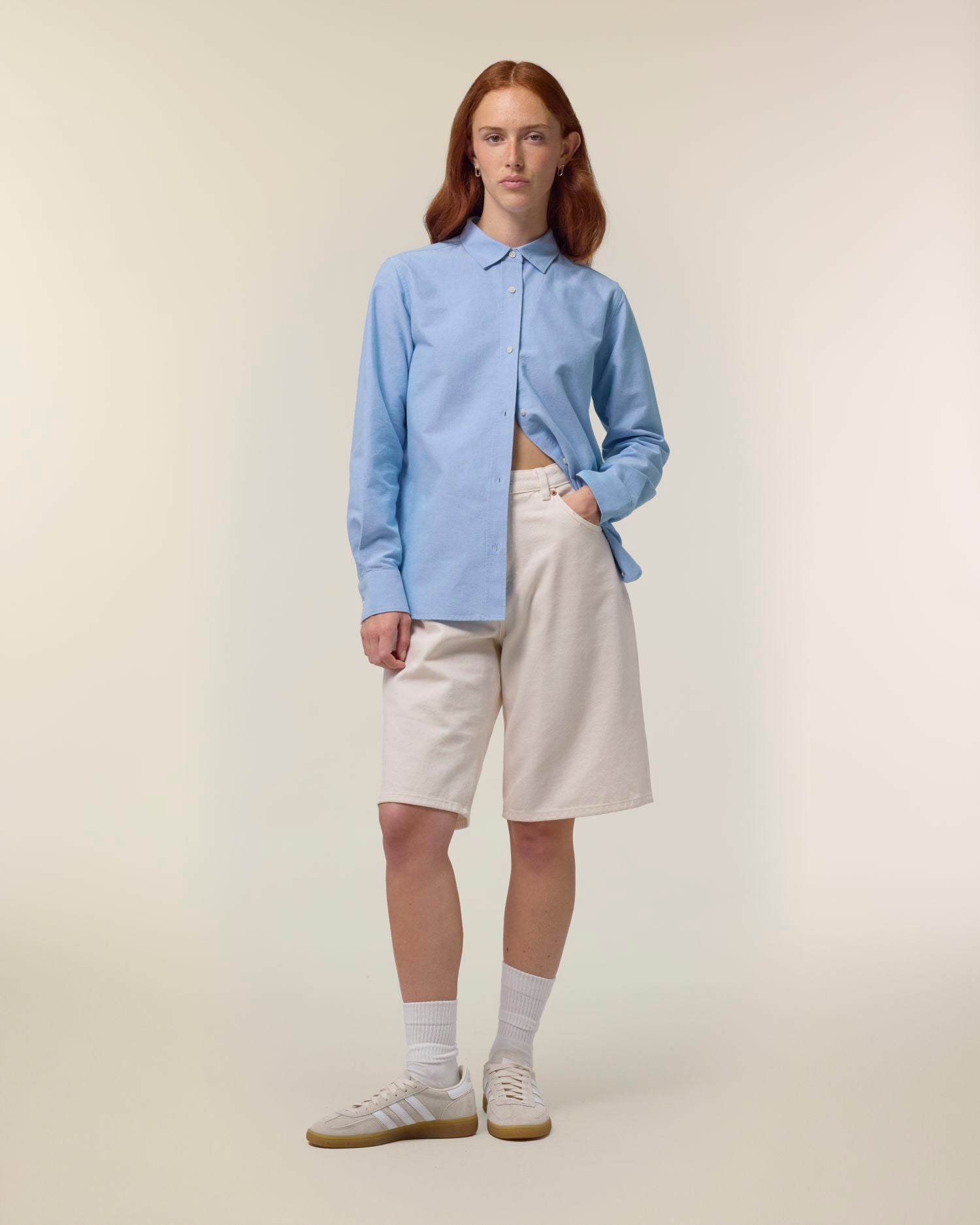 Blue Oxford