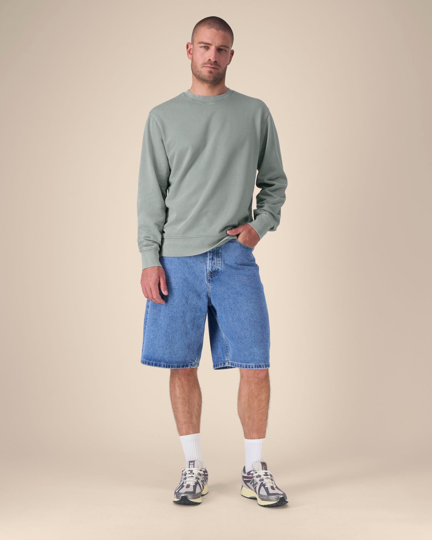 Sweat col rond - MATCHER VINTAGE