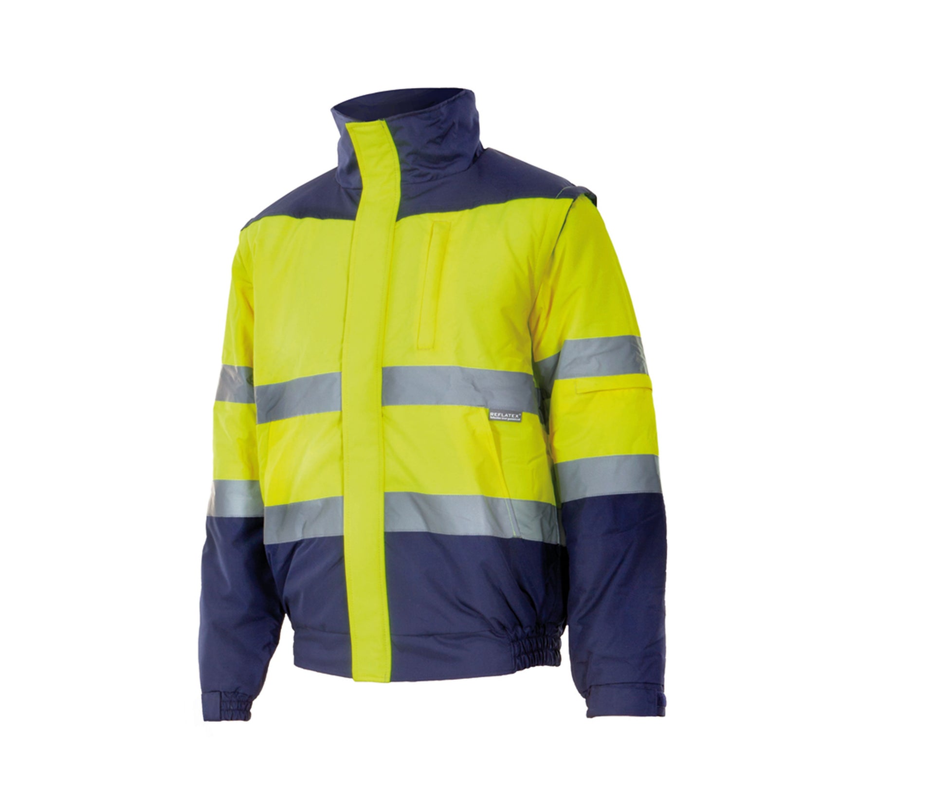 FLUO YELLOW/NAVY - avant