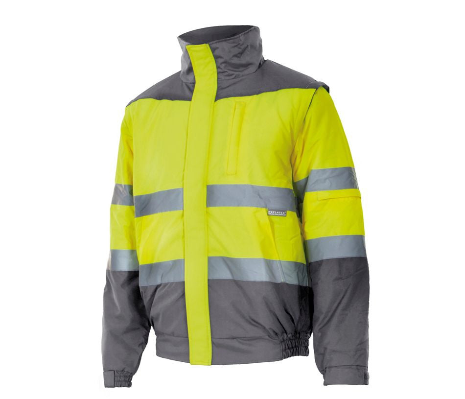 FLUO YELLOW/GREY - avant