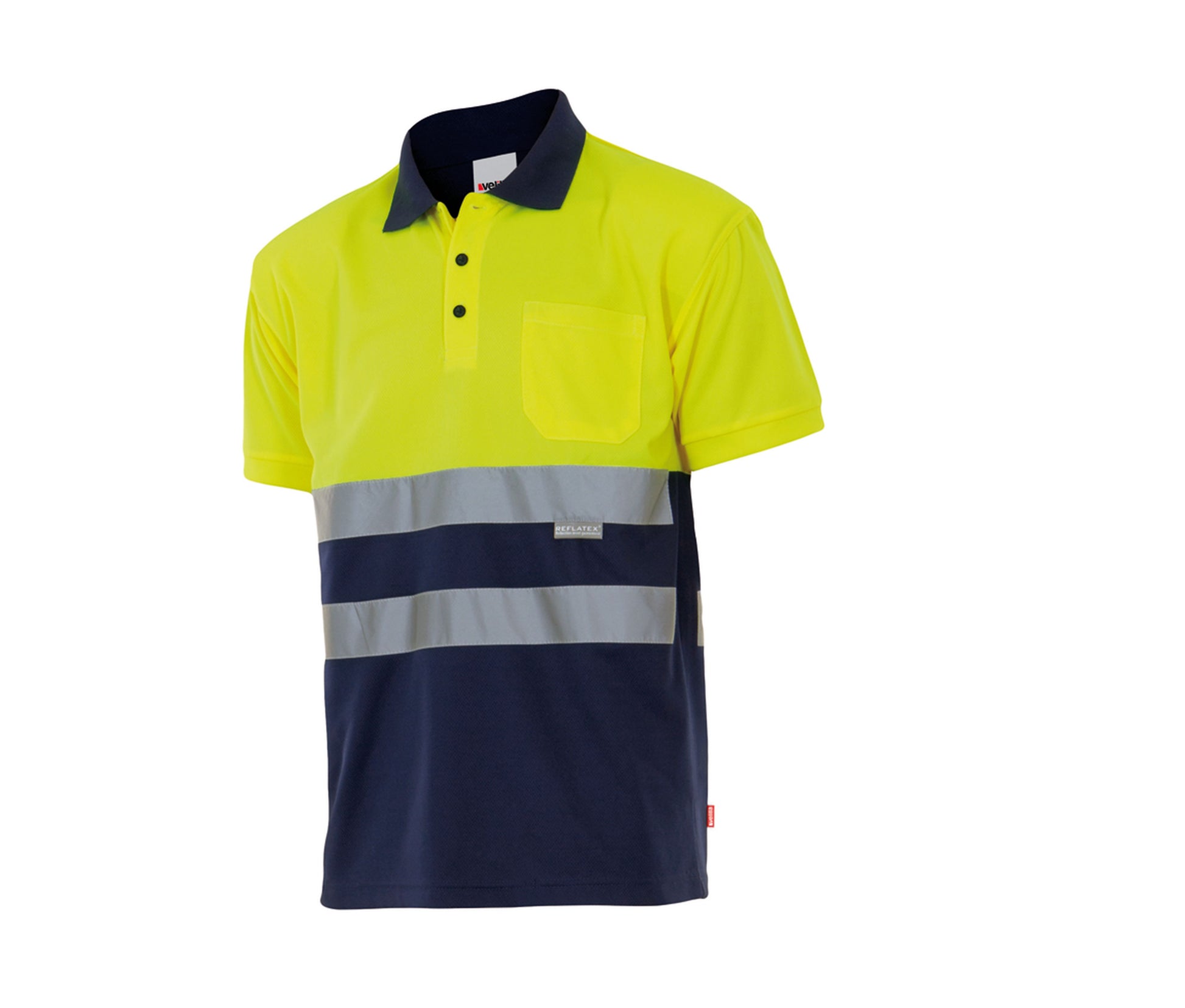 FLUO YELLOW/NAVY - avant