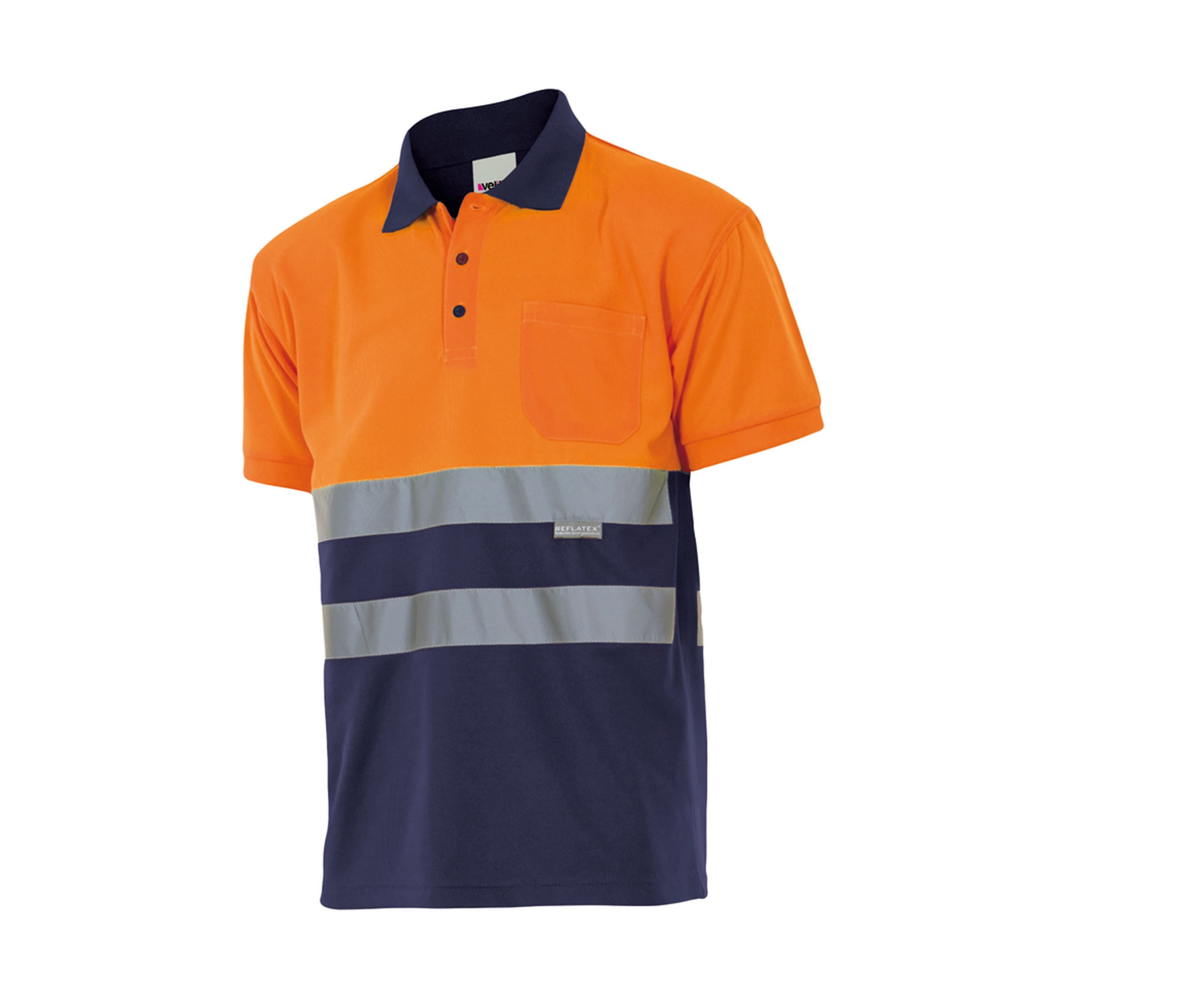 FLUO ORANGE/NAVY - avant