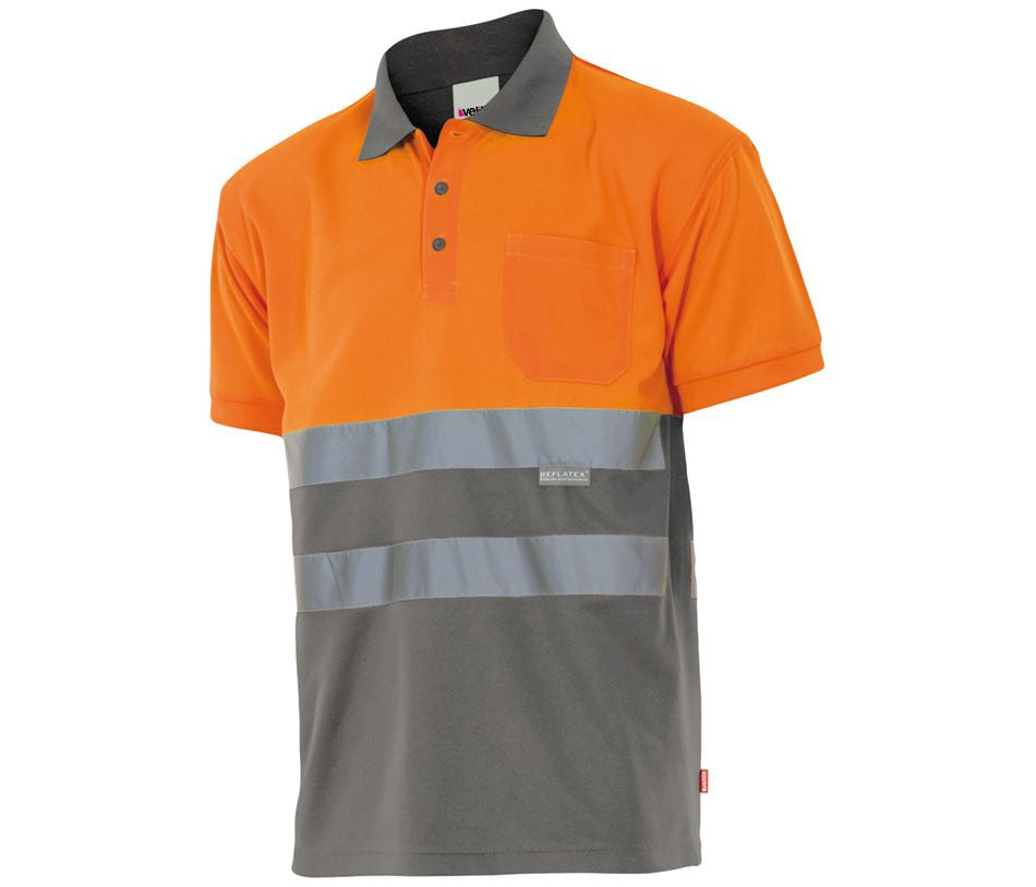 FLUO ORANGE/GREY - avant