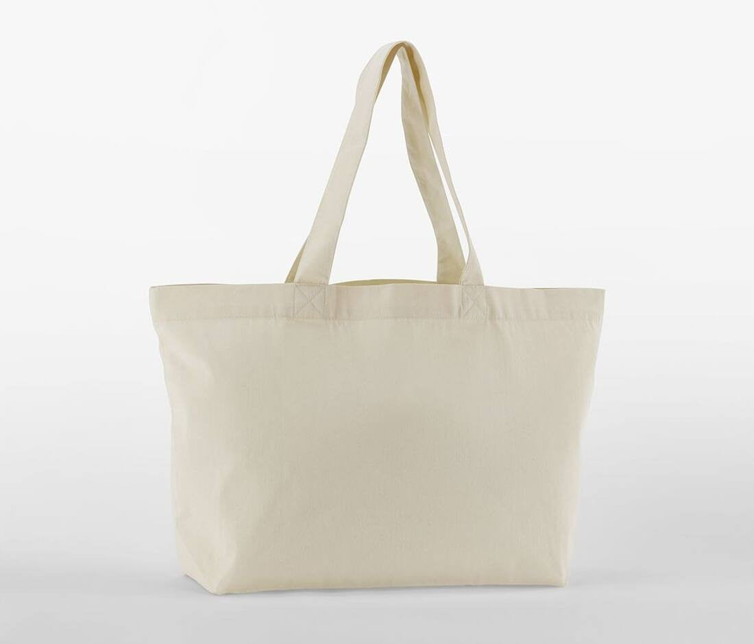 Grand sac shopping en coton organique sergé - EARTHAWARE® ORGANIC TWILL SHOPPER