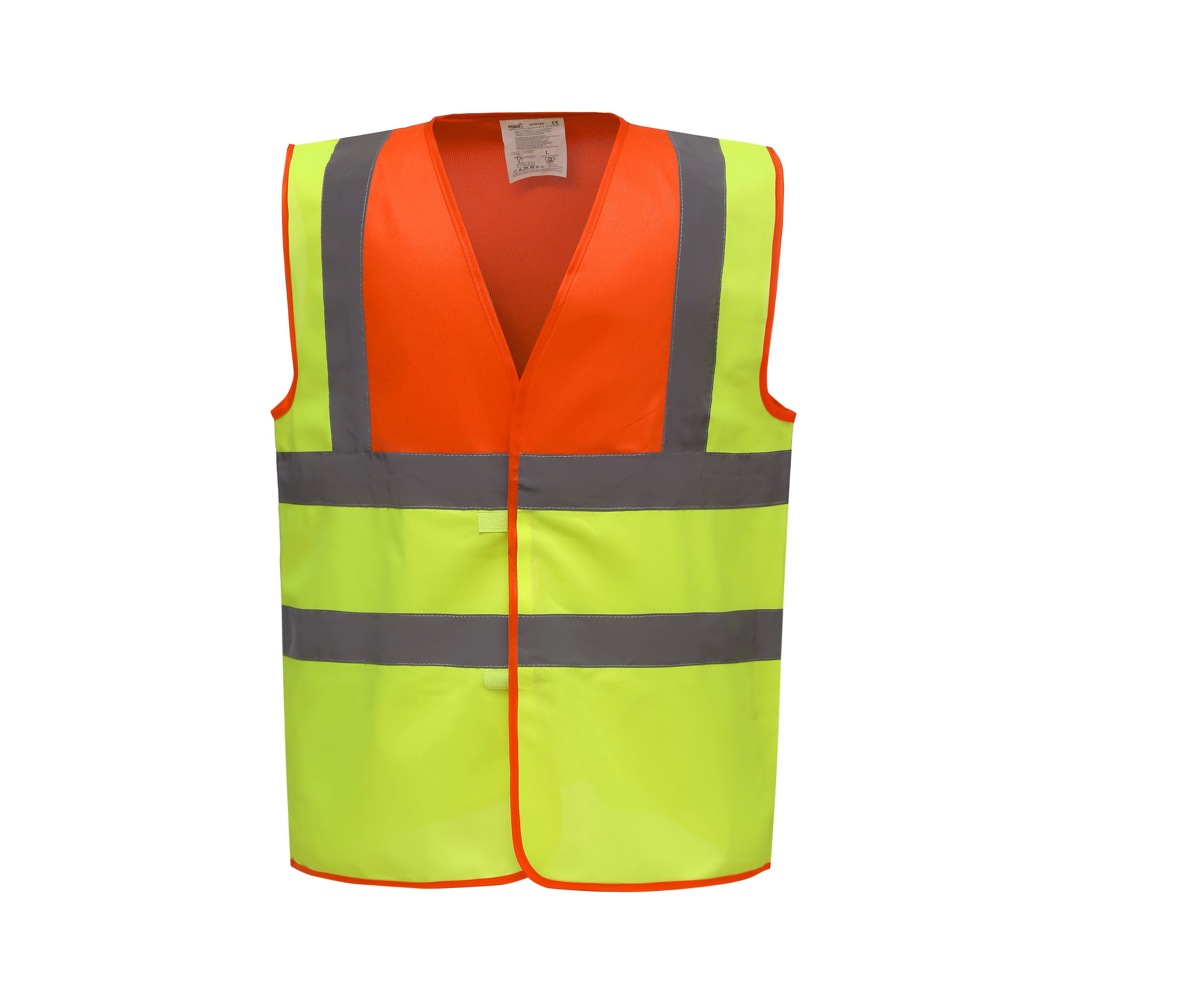 HI VIS ORANGE/HI VIS YELLOW - avant