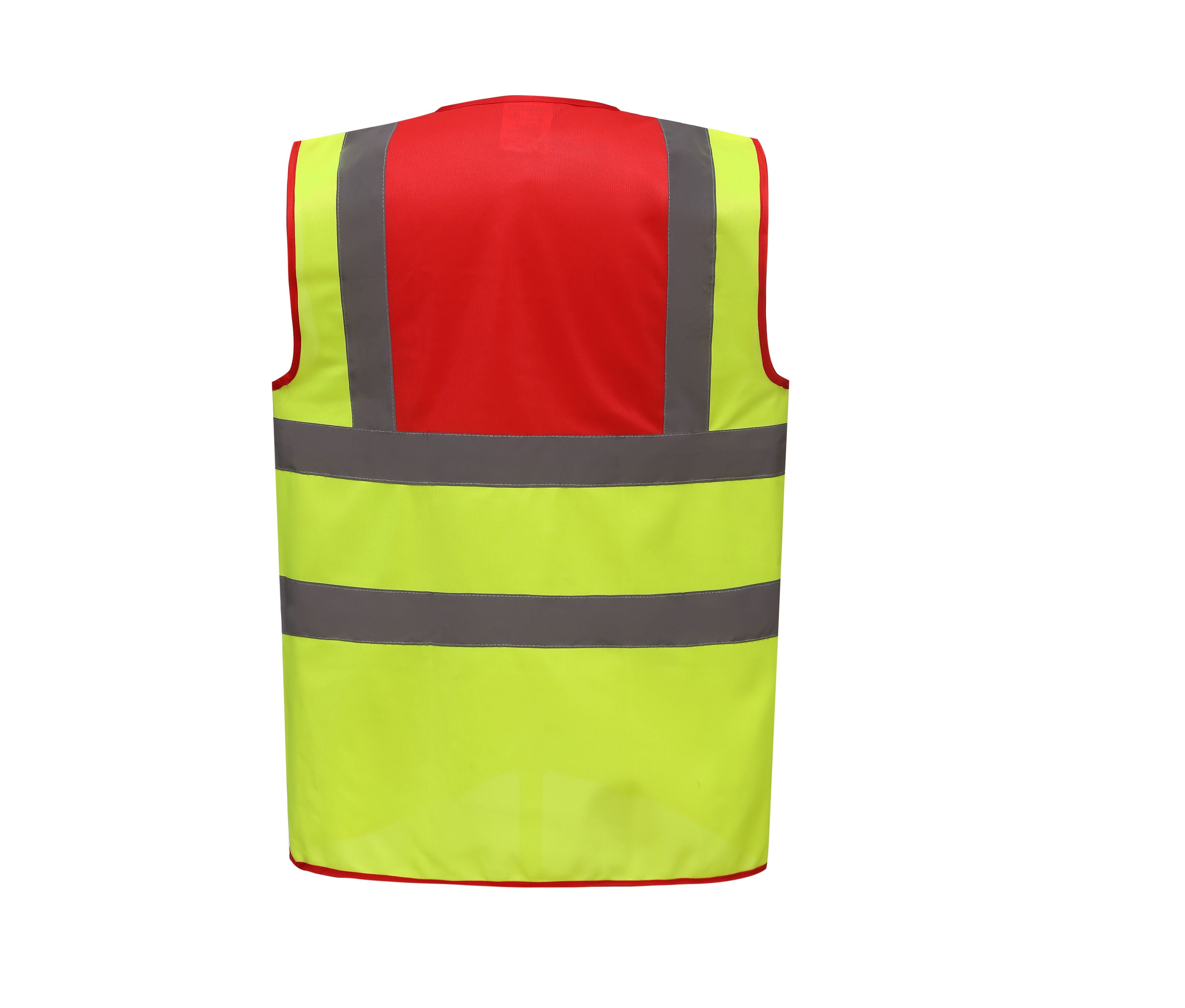 RED/HI VIS YELLOW - arrière